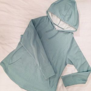 Mint green hoodie